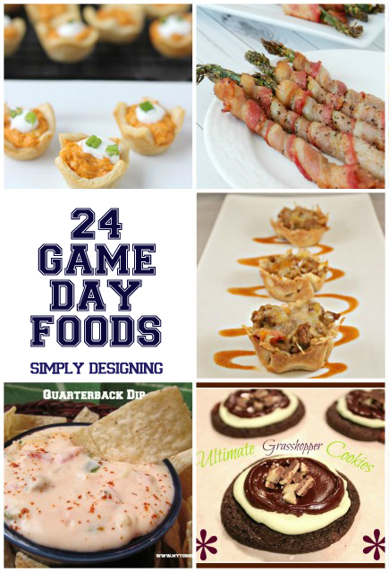 24 Game Day Foods | #gameday #football #sports #recipes #appetizers