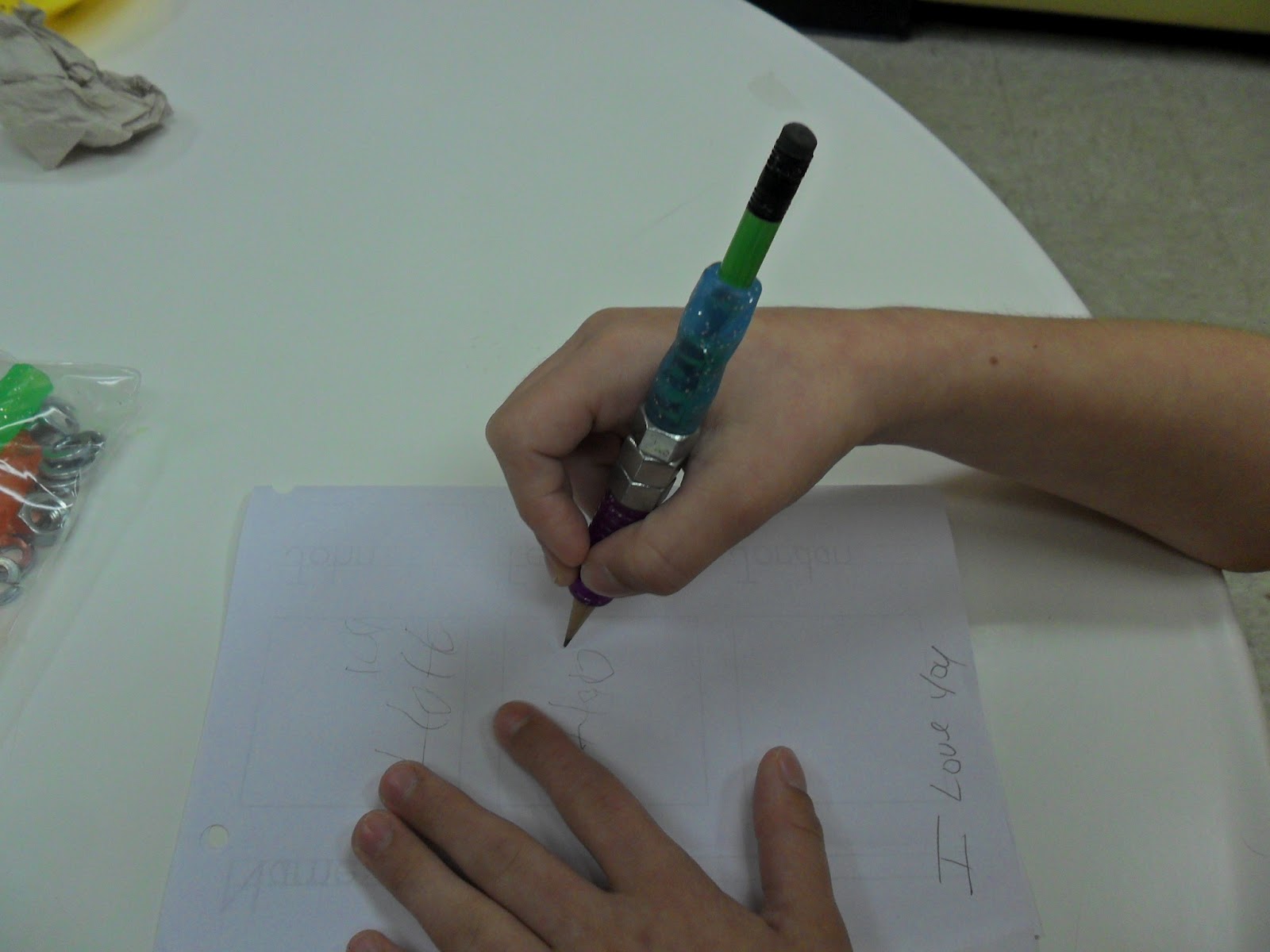 OT Tools for Public Schools Weighted Pencil How To