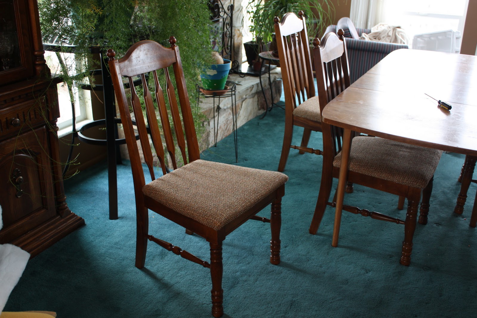 My SoCalled Life Dining Chair Seat Recovering