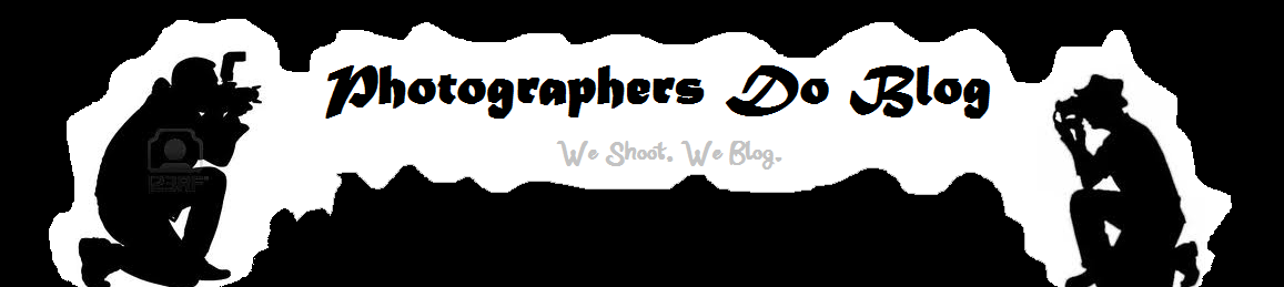 Photographers do blog