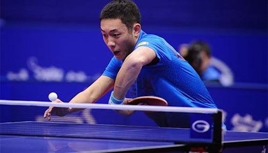 Ma Long Vs. Liu Guoliang na Mini-mini Mesa de Tênis de Mesa - STIGA TABLE  TENNIS 