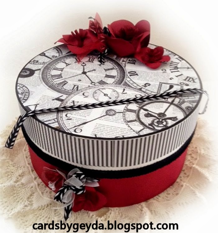 craft hat boxes