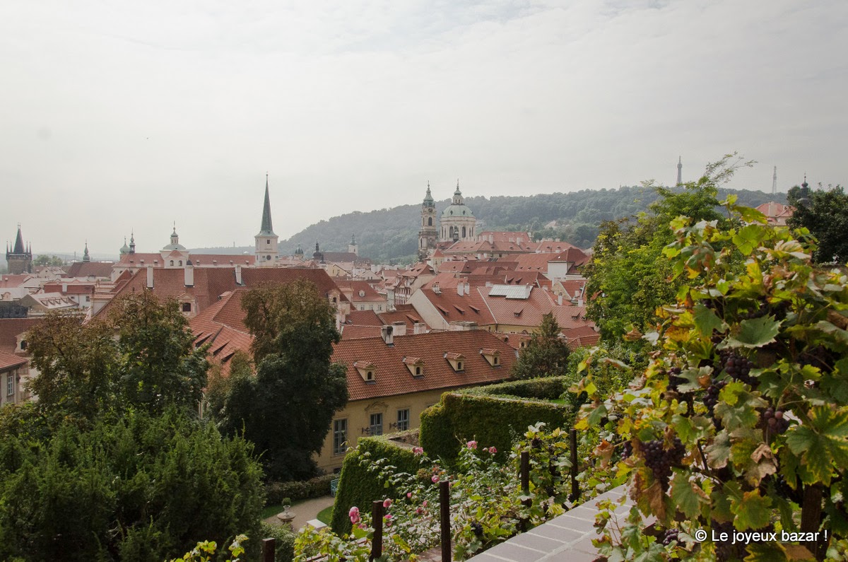Prague - Mala Strana - jardins sous le château