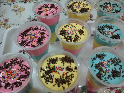 Resepi Senang  Ice Cream Vanilla Pelangi