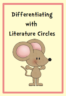 Tips for differentiating with Literature Circles http://teach123-school.blogspot.com/