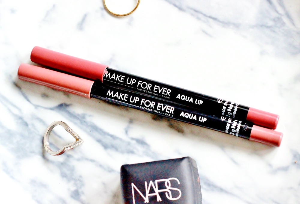 Review + HG  Make Up For Ever Aqua Lipliners in 2C and 3C - The