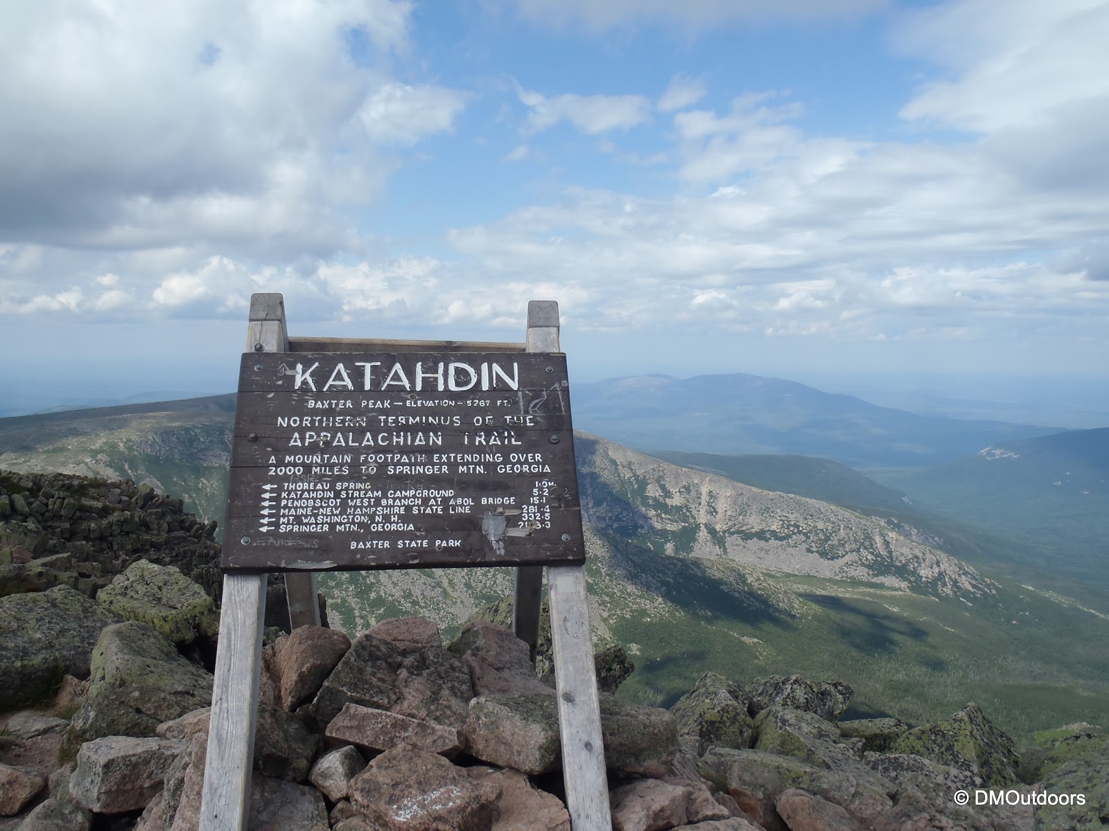 DMOutdoors The Knife Edge, Mt. Katahdin, & Hamlin Peak 7/22/12