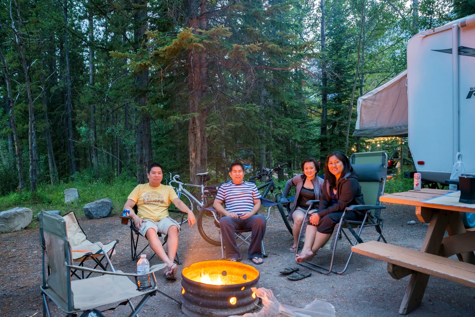 My Inner Sense Weekend Camping at Mt. Kidd, Kananaskis