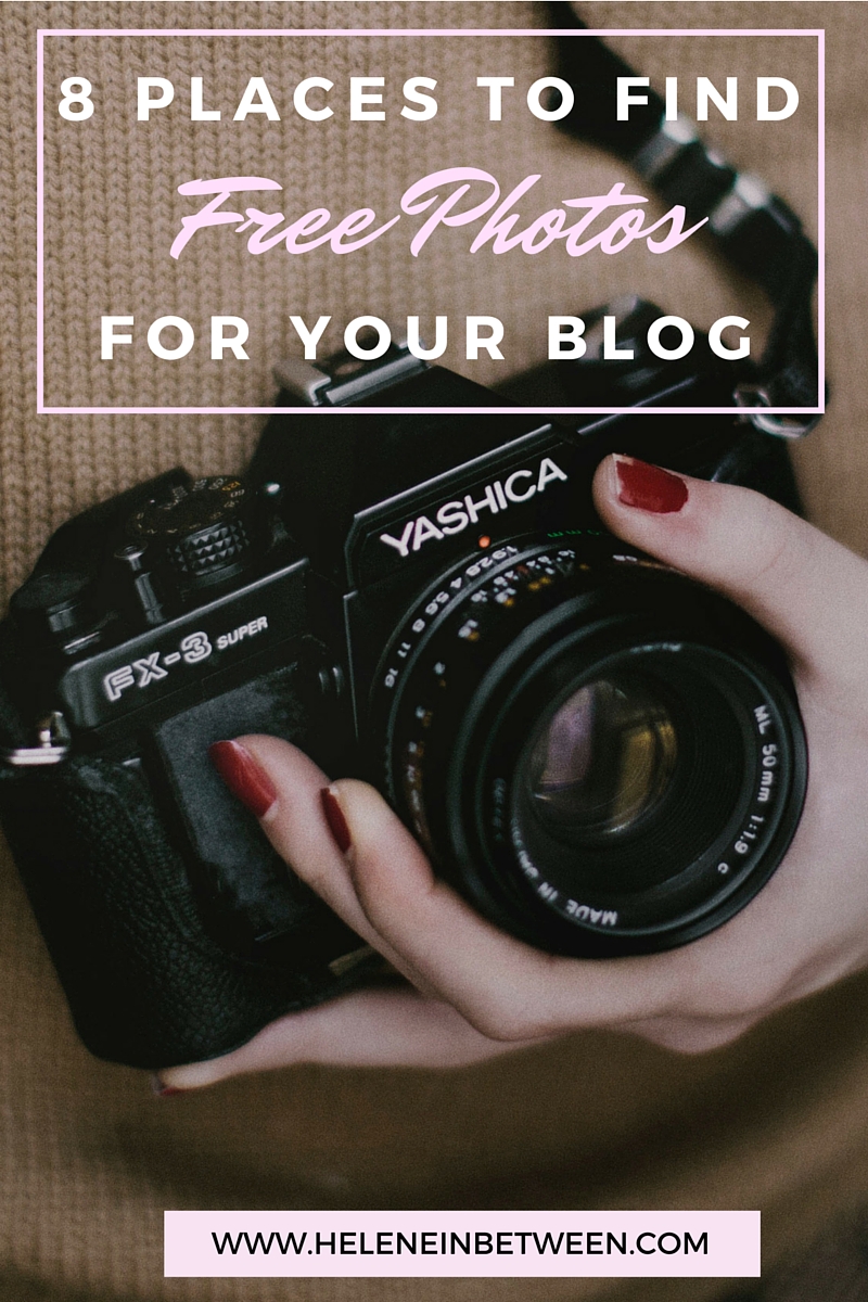 8 Places To Find FREE Photos For Your Blog