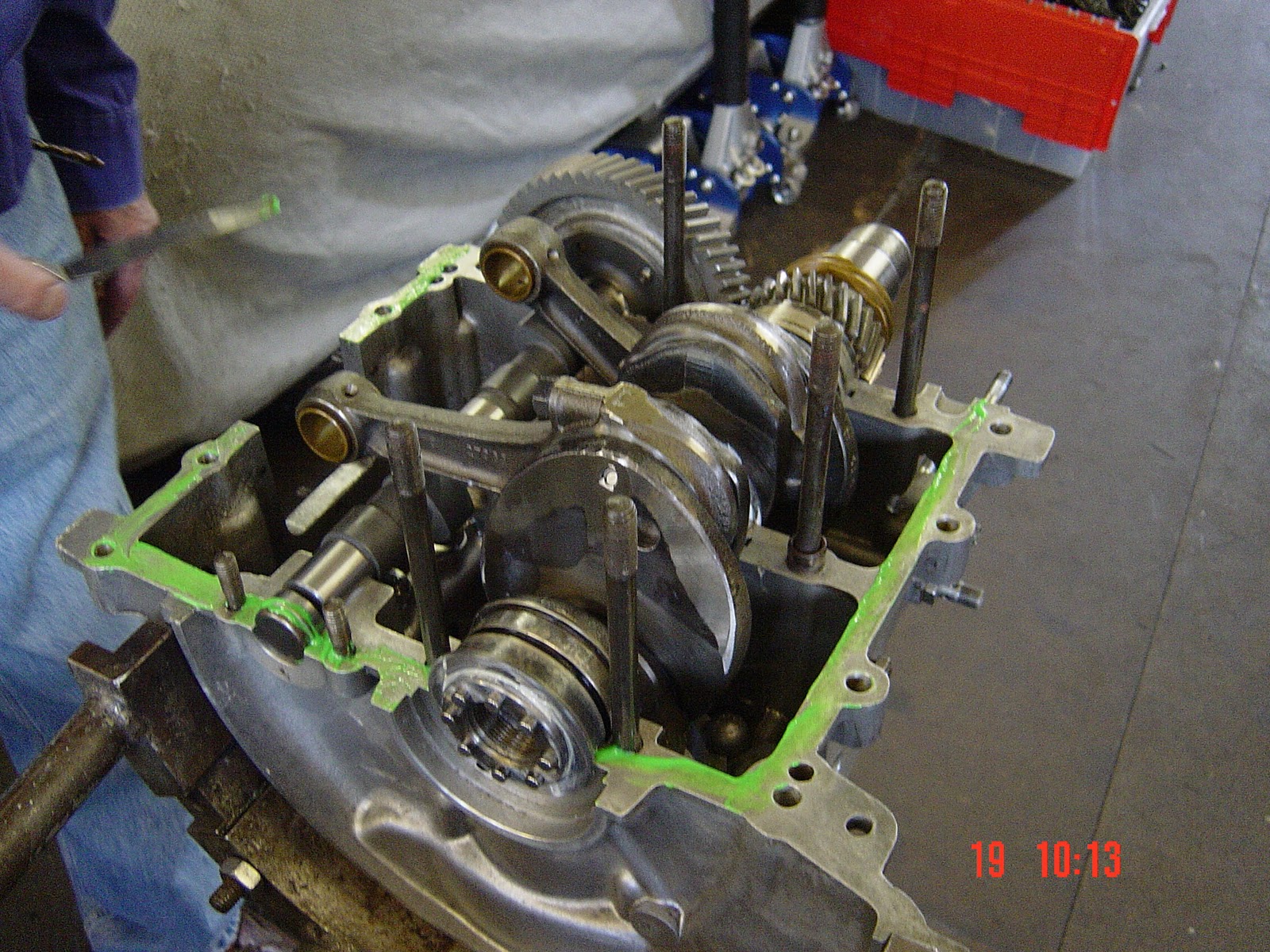 PORSCHE 356 ENGINE BUILD, REBUILD, REPAIR.: 6. ENGINE REASSEMBLEY