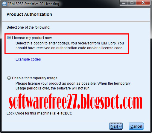 spss 17 activation code crack serial