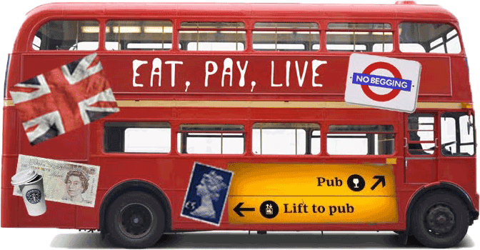 Eat, Pay, Live