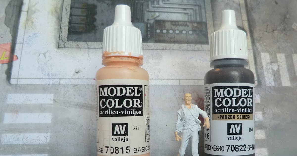 Zombicide! Painting a Zombie in twelve minutes an easy 'how to paint