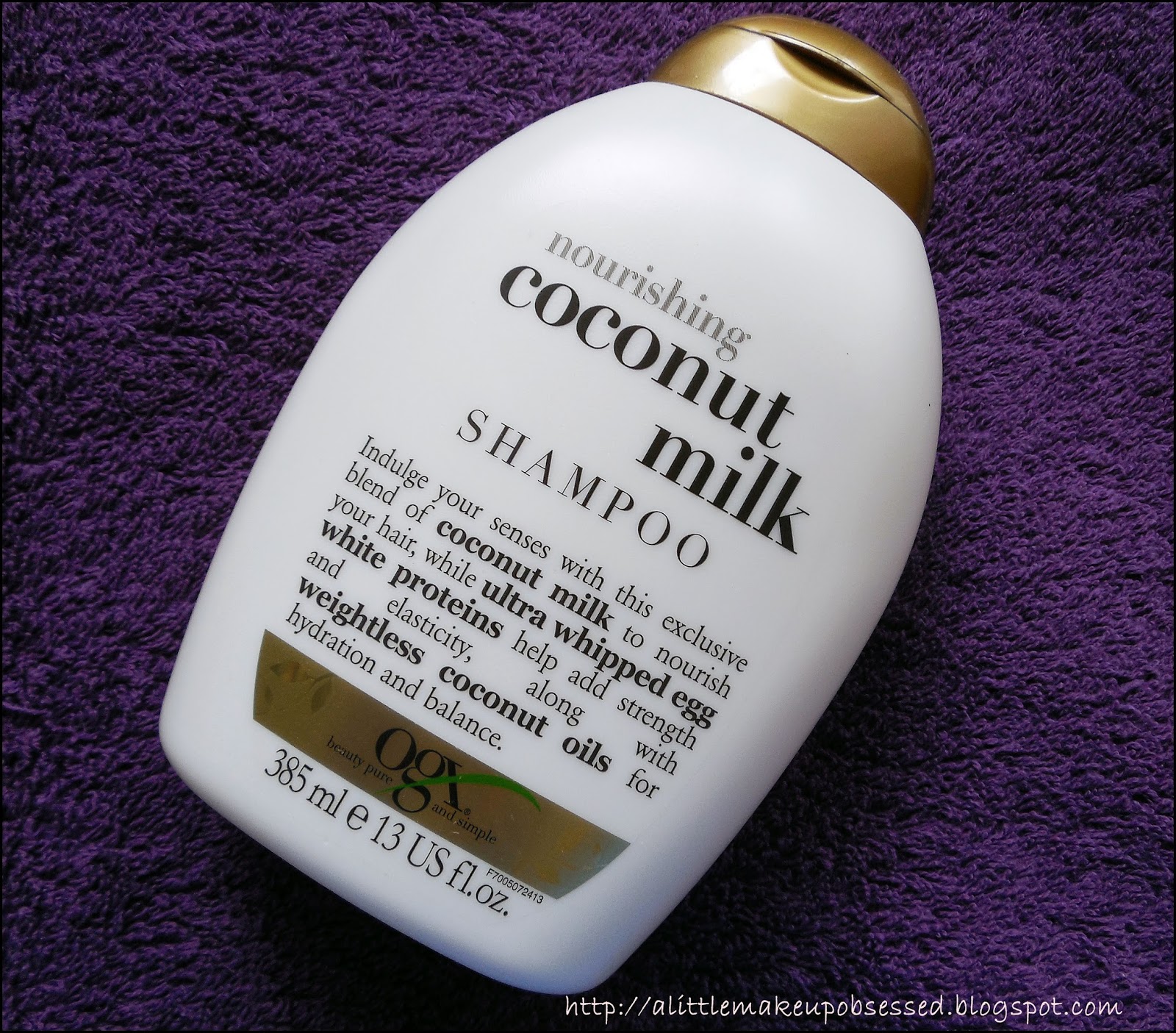 Organix Nourishing Coconut Milk Shampoo recenzija a little make up