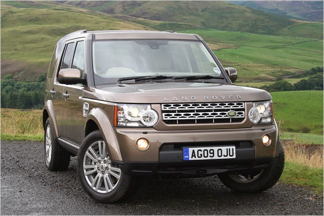 Mit neuem schickem Grill Der neue Land-Rover Discovery Mit neuem schickem Grill Der neue Land-Rover Discovery