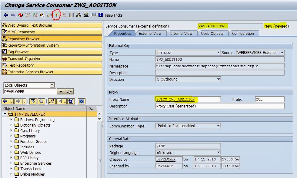  Service creation and consuming it In SAP ABAP SAP Blogs