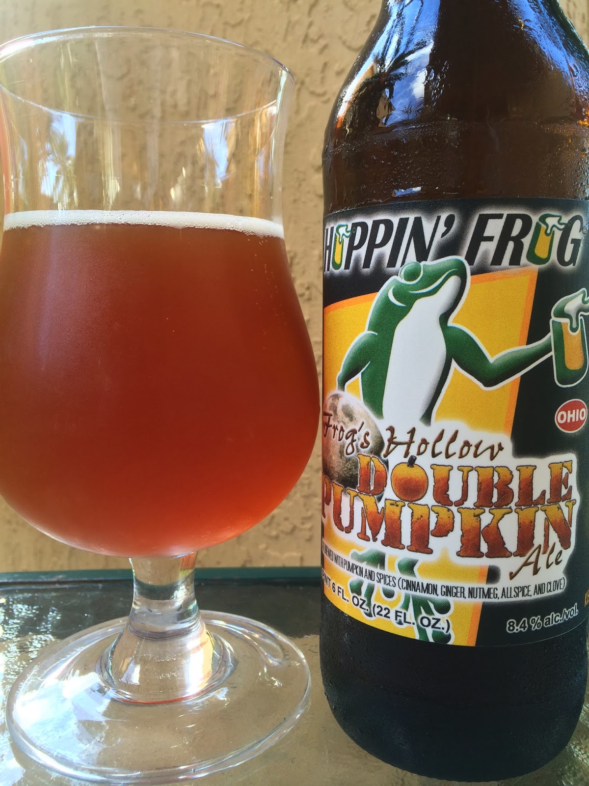 Daily Beer Review Frog's Hollow Double Pumpkin Ale