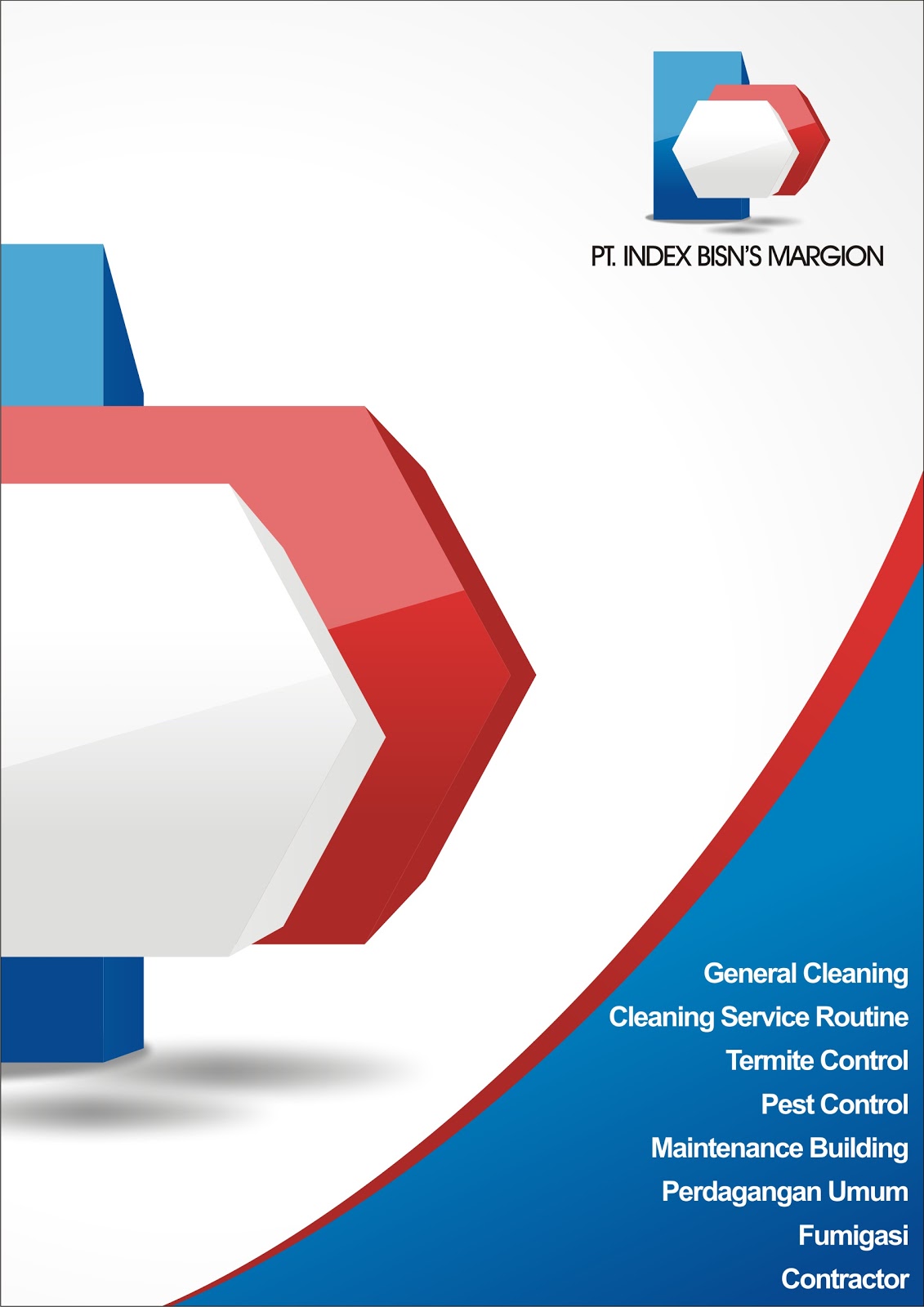 Berikut adalah contoh cover desain company profile cetak perusahaan