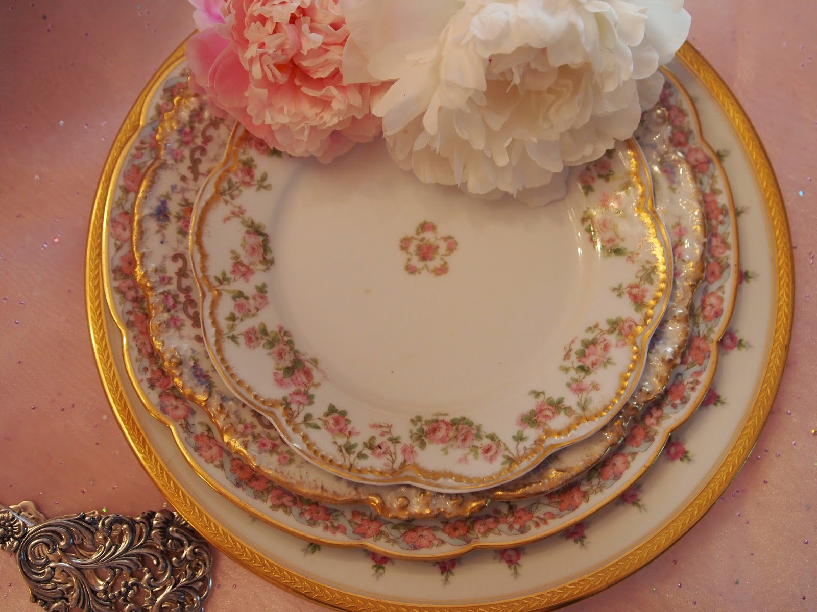 Marie Arden Pink Living Haviland limoges china