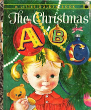 vintage Christmas ABC book swap