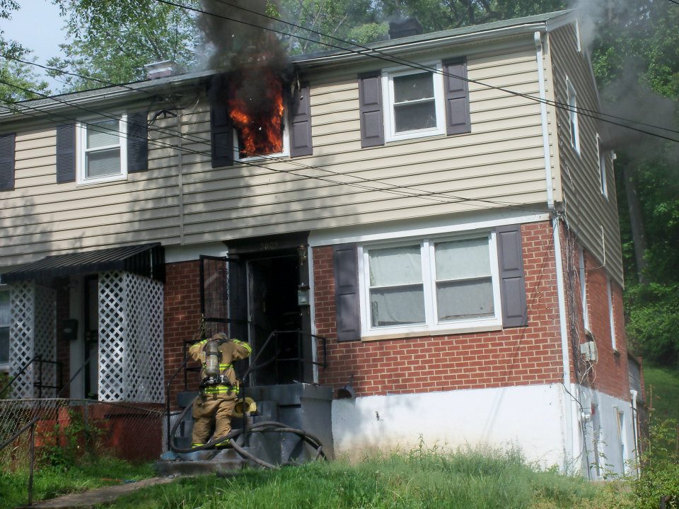 House Fire Spokane Drive in Oxon Hill