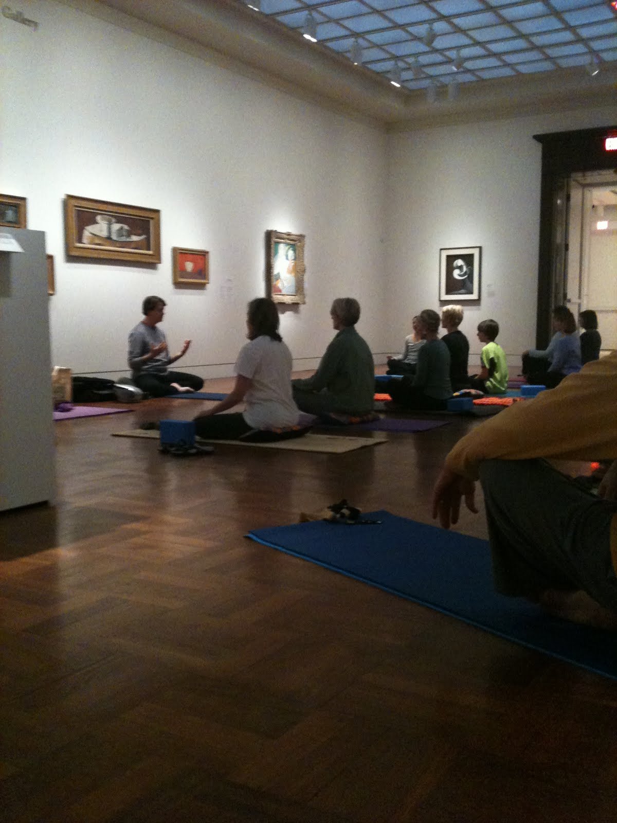 MY ITCHY THIRD EYE Yoga in Art Museums