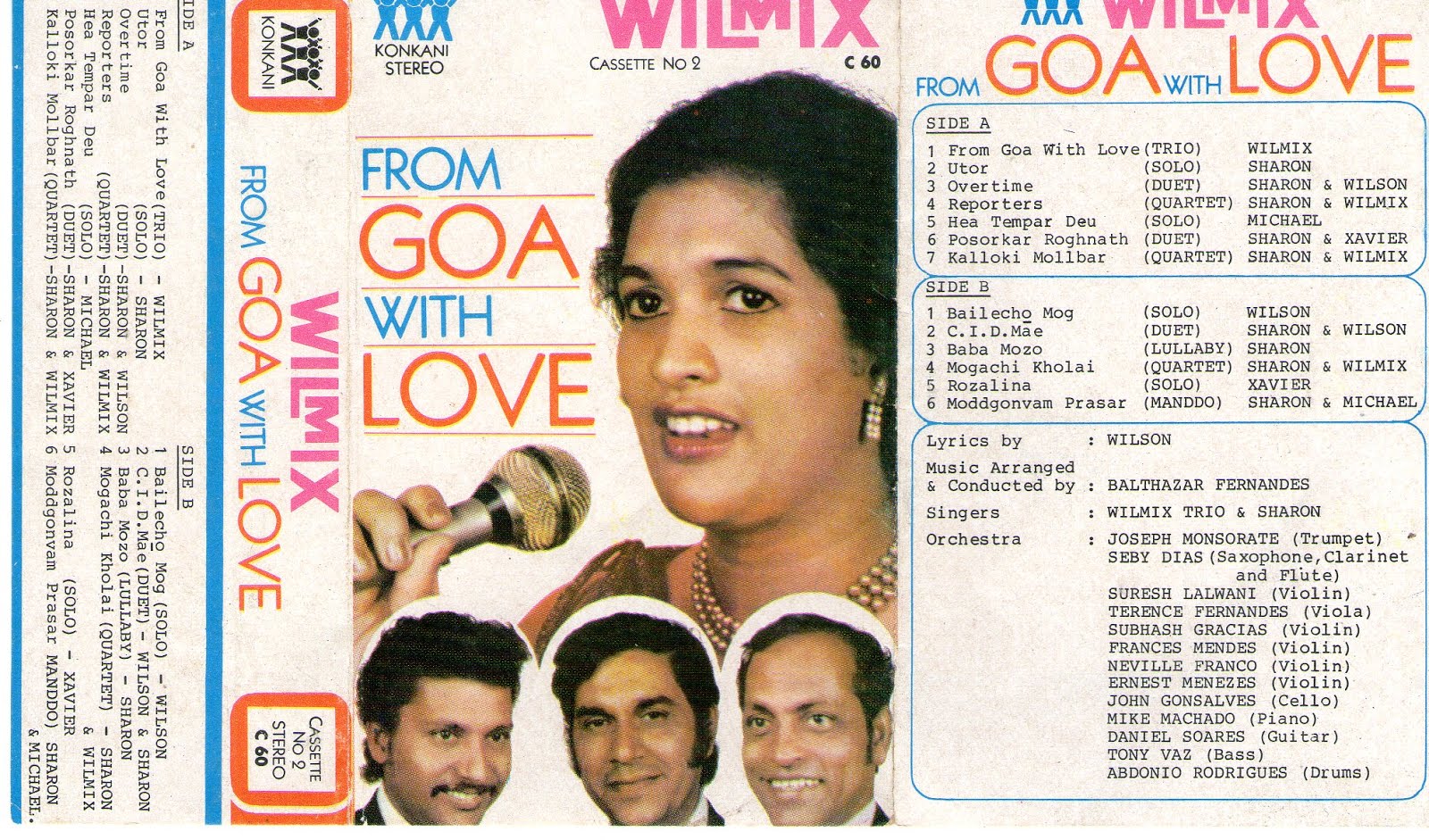 2. WILMIX ll - FROM GOA WITH LOVE - 1979