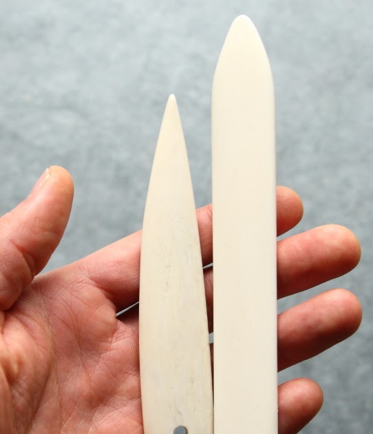 Mr HobNob Large Teflon Bone Folder - Large Handmade Tool, Best for  Bookbinding