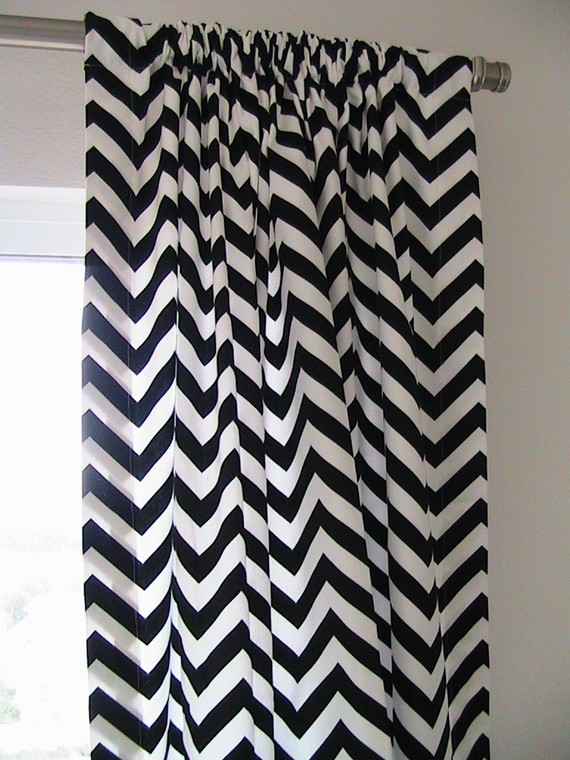 Made of Metal Chevron pattern curtains