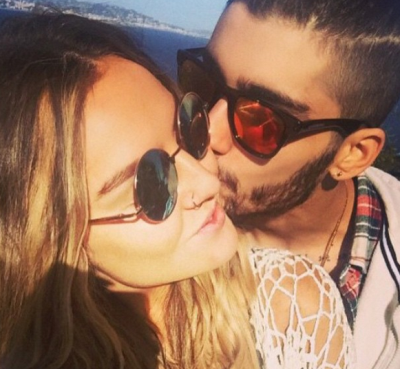 Zayn Malik Perrie Edwards bacio Zayn Perrie foto Instagram