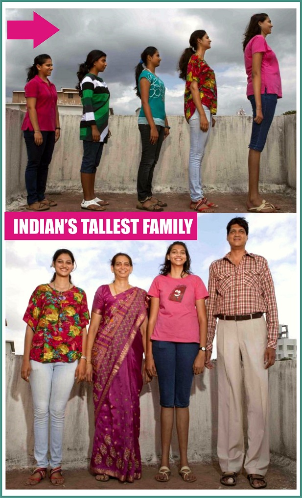 BERRYKISS INSPIRES: India's Tallest Family.. Their Amazing Story.