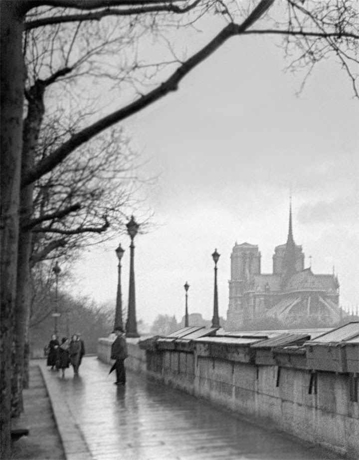 Stunning Image of Notre Dame Paris in 1938 