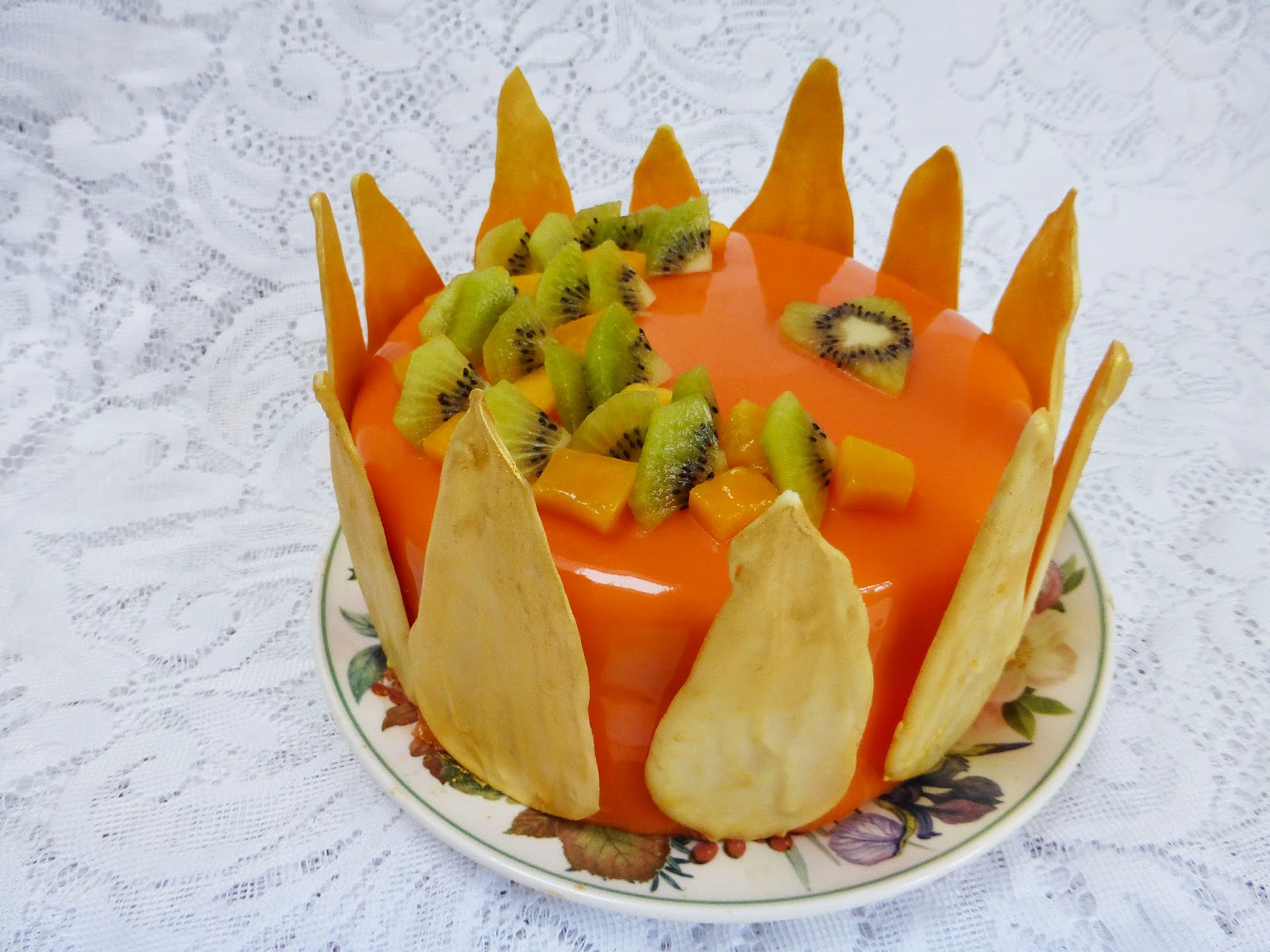 Mango Kiwi Cake – Recipe