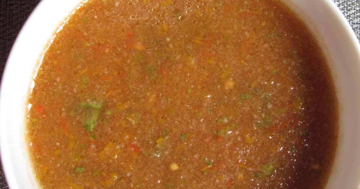 Gazpacho a recipe Yankee Kitchen Ninja