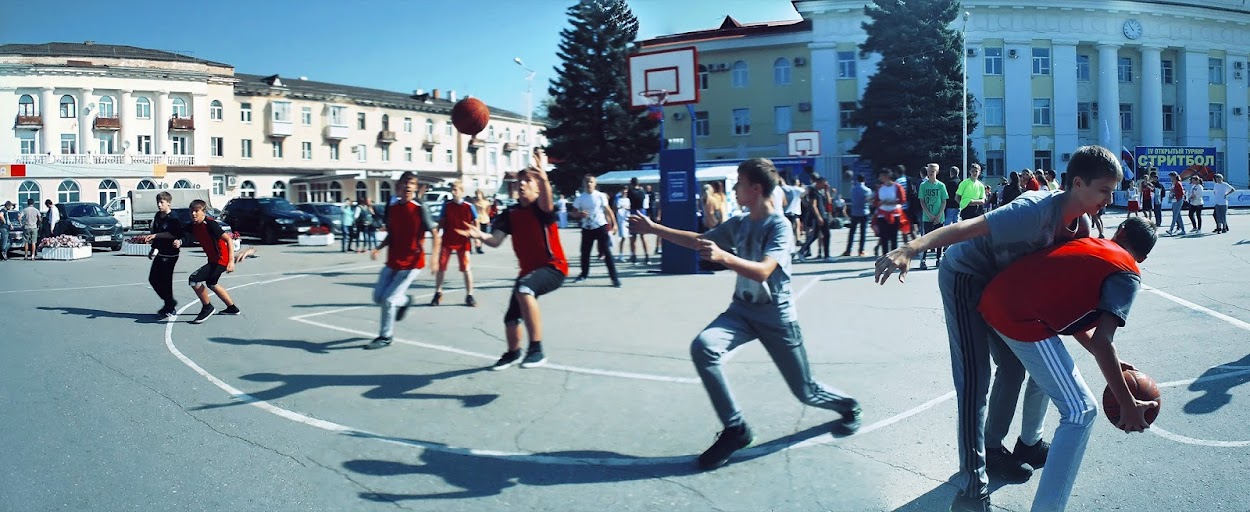 Городские соревнования по стритболу, г. Жигулевск