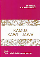 toko buku rahma: buku KAMUS KAWI - JAWA, pengarang winter, penerbit UGM press