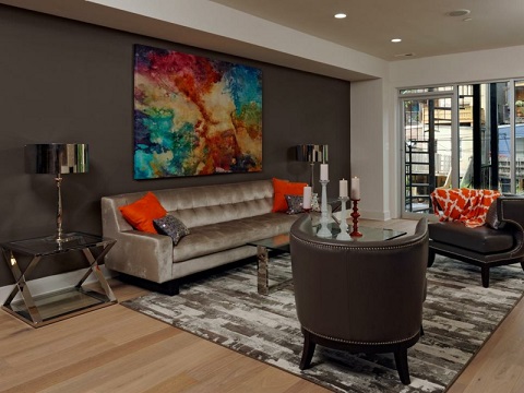 10 Fotos de Salas Marrón Pequeñas - Colores en Casa