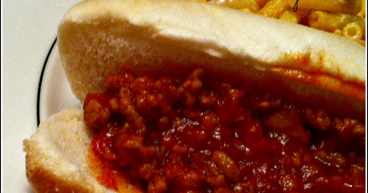Under the Big Oak Tree Simply Classic Sloppy Joes
