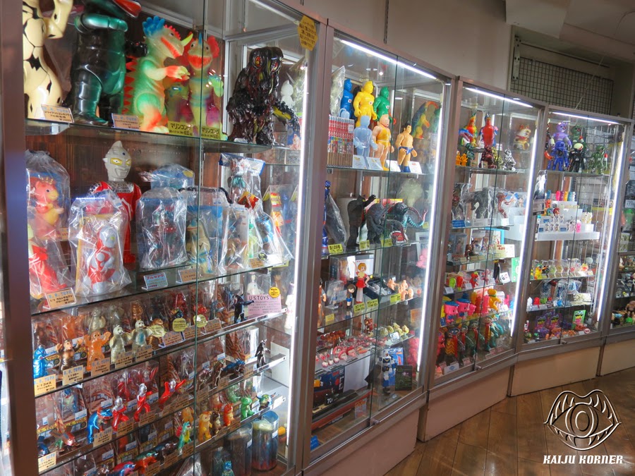 Kaiju Korner Indie Toys at Yamashiroya toy shop (Ueno, Tokyo)