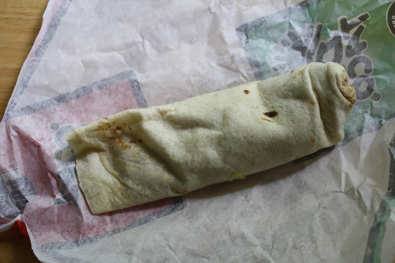 An Immovable Feast Fast Food Review Del Taco Chipotle Value Bean & Cheese Burrito
