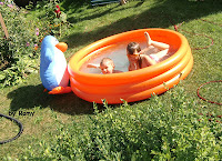 Badespaß im Garten