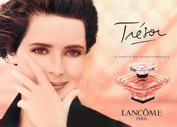 Jedna z pierwszych reklam Lancome Tresor