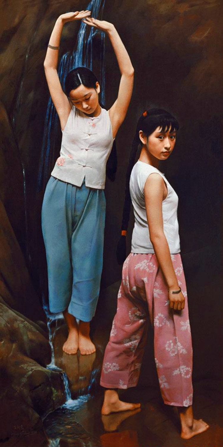 LOVE ART Famous Chinese artistWang nindong oil painting artworks(Part3)