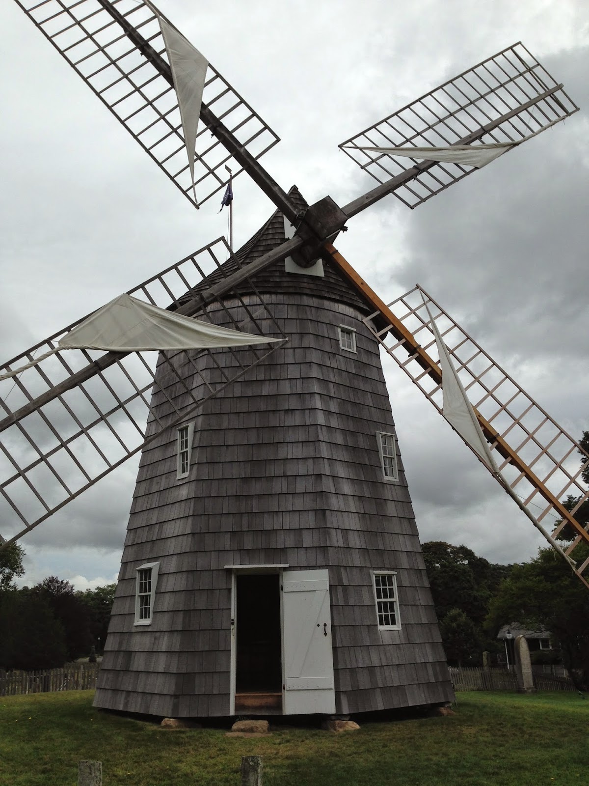 Time Travel WINDMILLS The Hook Mill, East Hampton