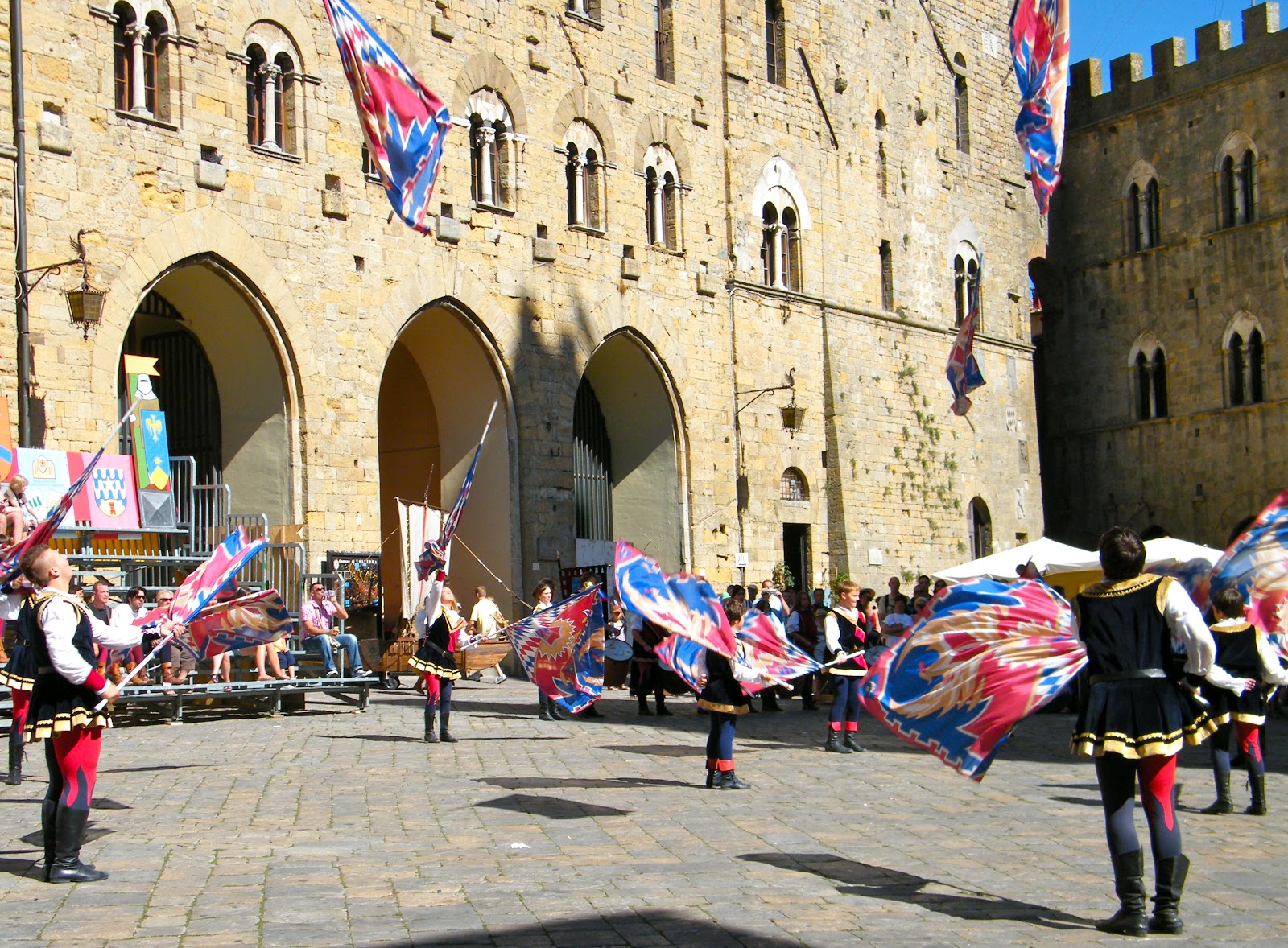 the fearn oracle Medieval Festival at Volterra, Tuscany