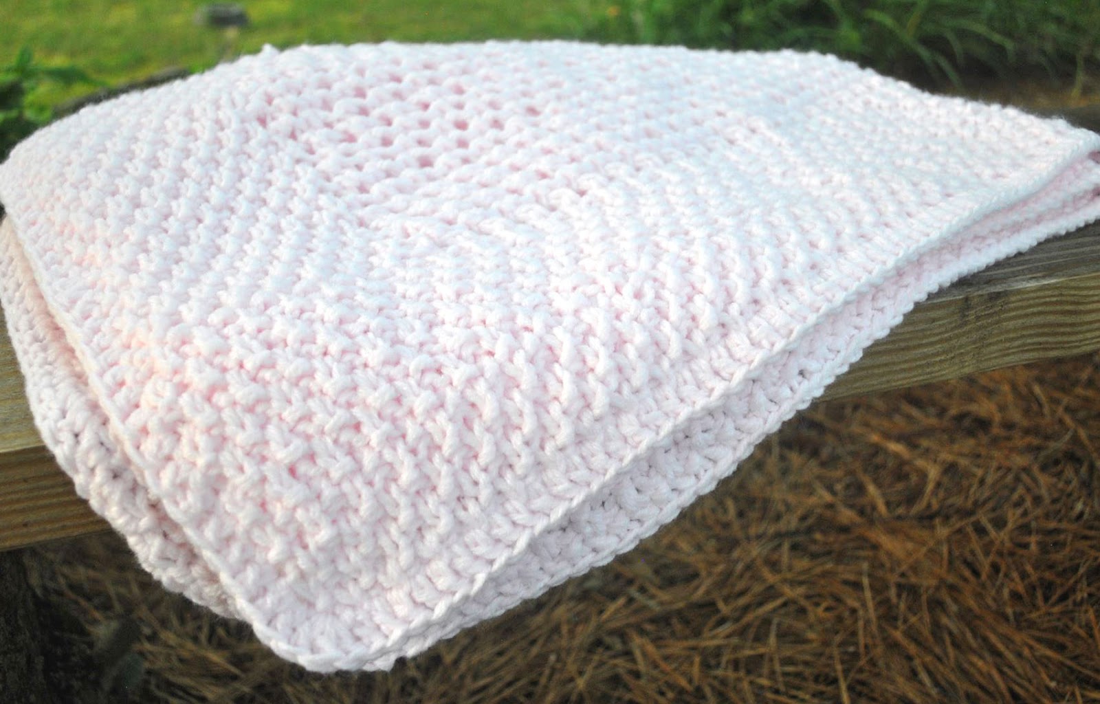 Custom Baby Blankets Lovely pale pink baby blanket (for girls)