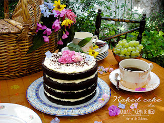 Naked Cake chocolate y crema queso 03