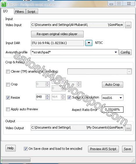 Step 2 Hardsub Anime dengan Megui