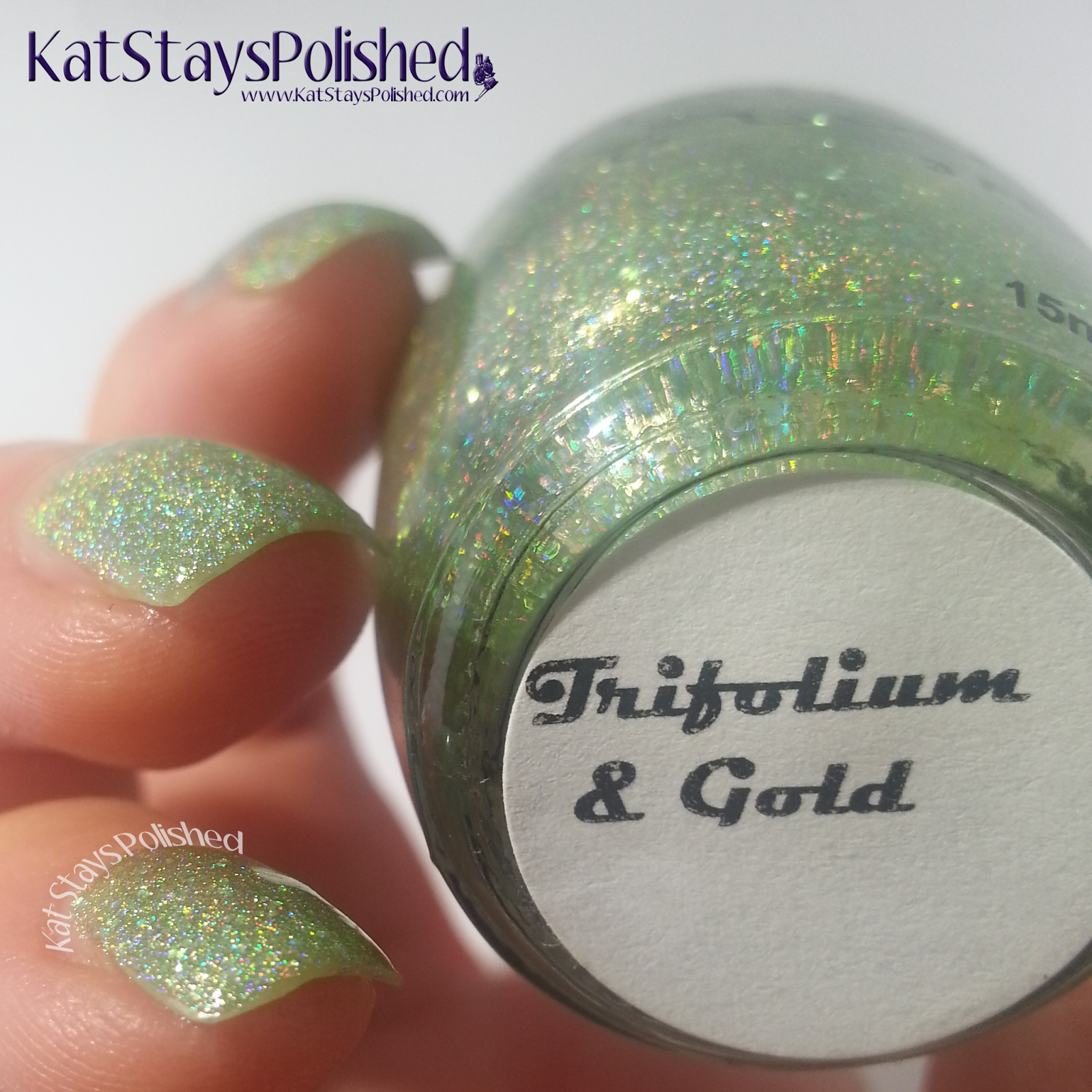 NailNation3000 - Trifolium & Gold | Kat Stays Polished