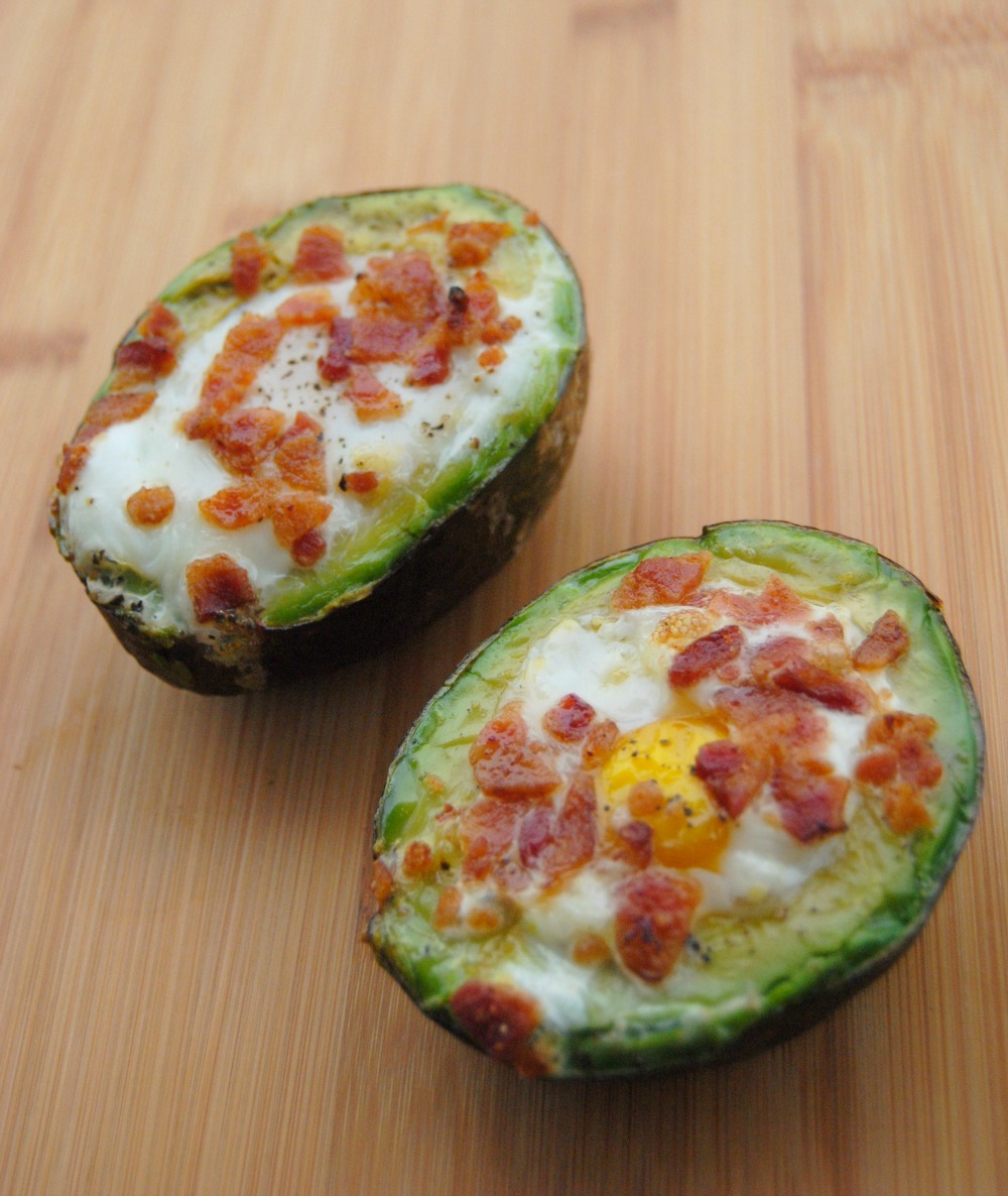 SteakNPotatoesKindaGurl Avocado Bacon and Eggs